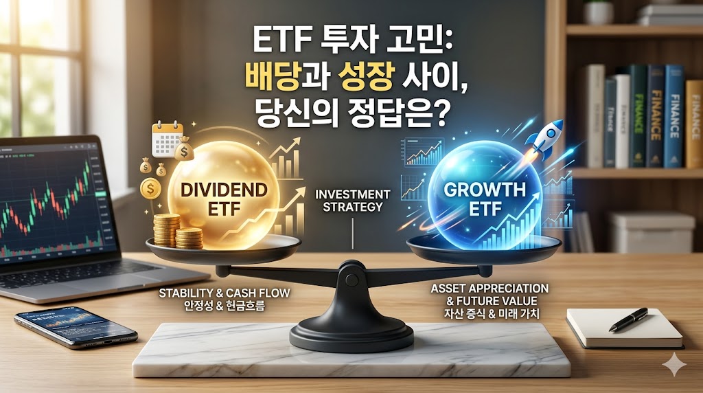 ETF 투자 전략: 배당형 vs 성장형, 나에게 맞는 정답은?
