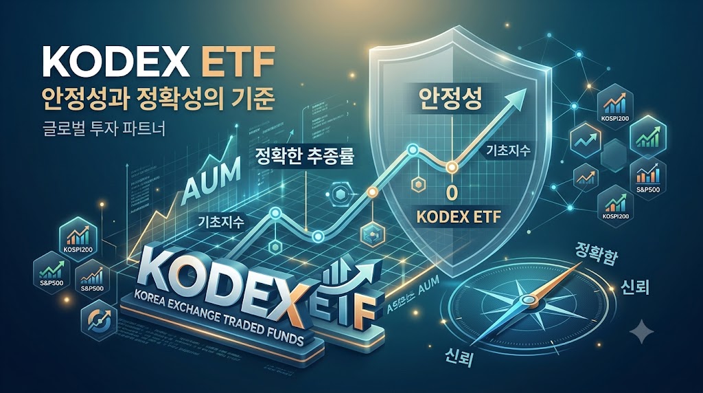 KODEX ETF 믿고 투자해도 될까? 추종률과 안정성 확인하기
